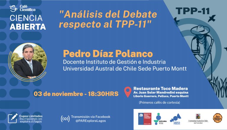 Inscripciones Café Científico «Análisis del Debate respecto al TPP-11»