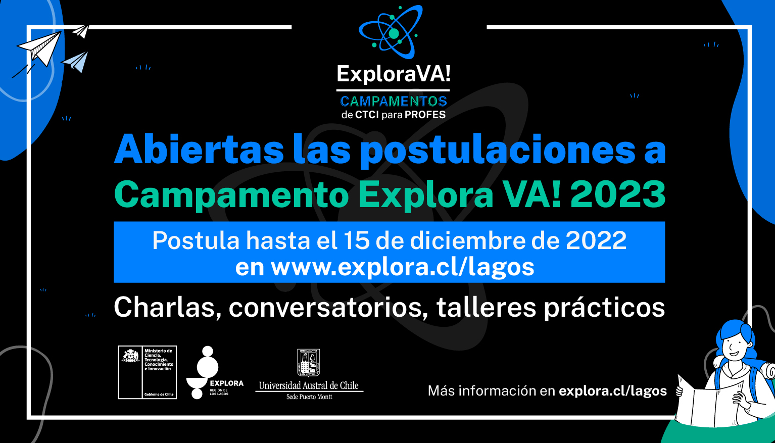 Abiertas las postulaciones a Campamento Explora VA!