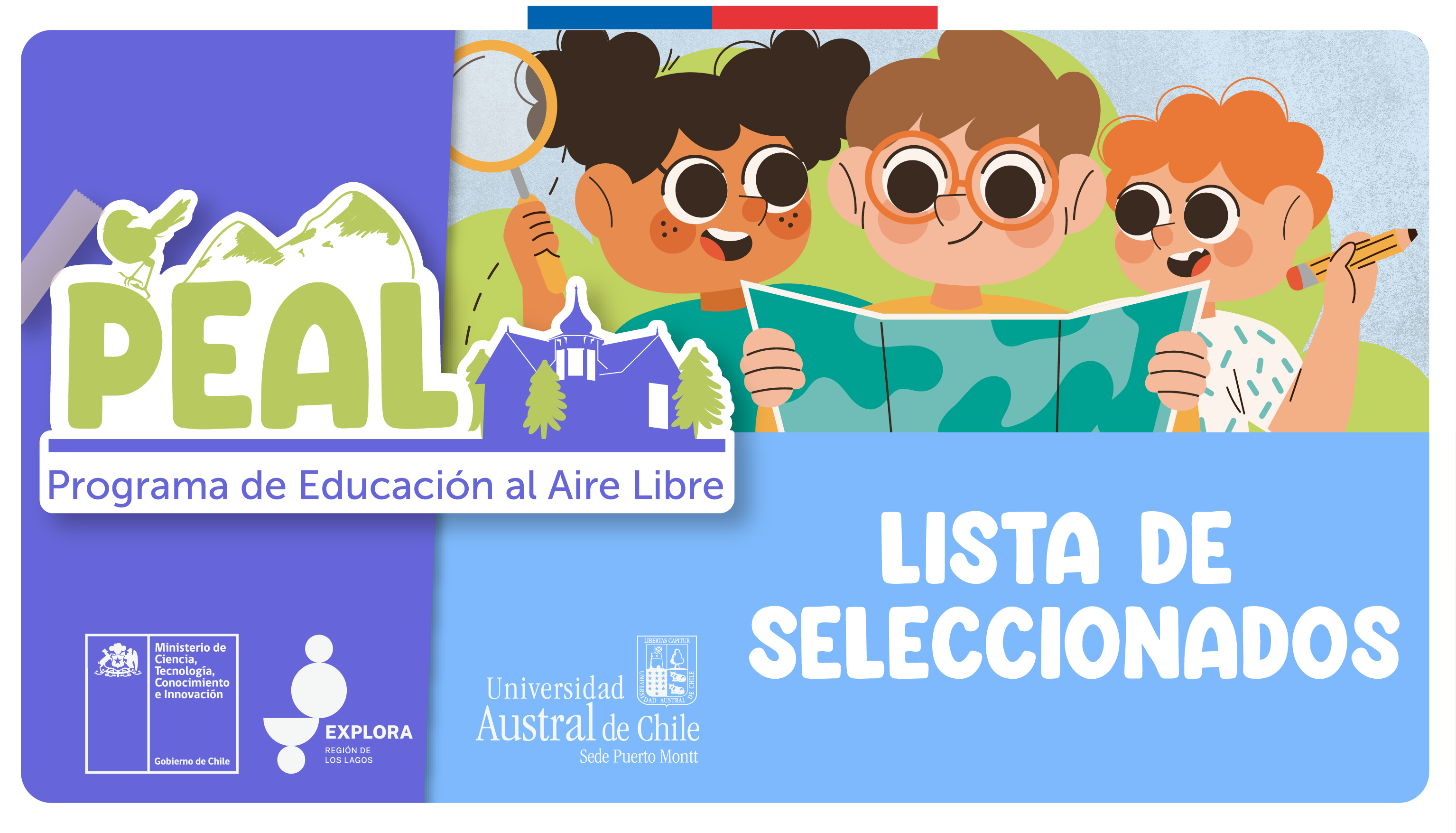 El Programa de Educación al Aire Libre (PEAL) 2024 informa establecimientos seleccionados