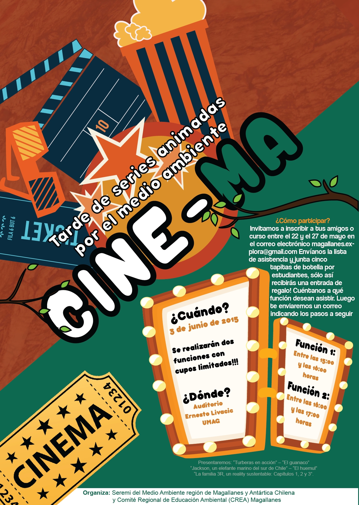 CINE-MA: tarde de series animadas por el Medio Ambiente