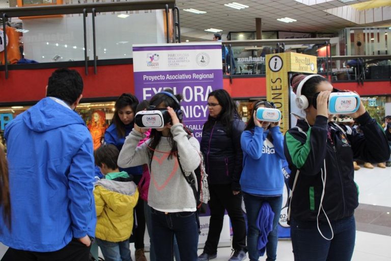Intervención urbana Mágico ChileMIO en Zona Austral de Punta Arenas