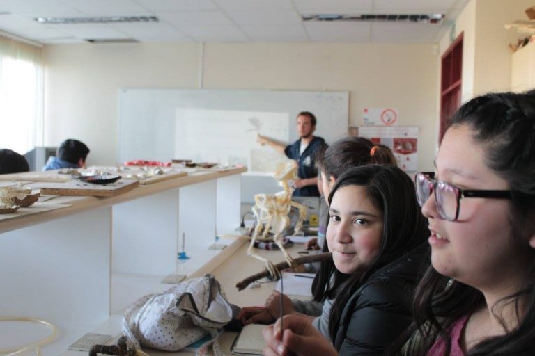 Jóvenes entusiastas de la fauna marina participan del Taller “Los que vuelan y los que nadan”
