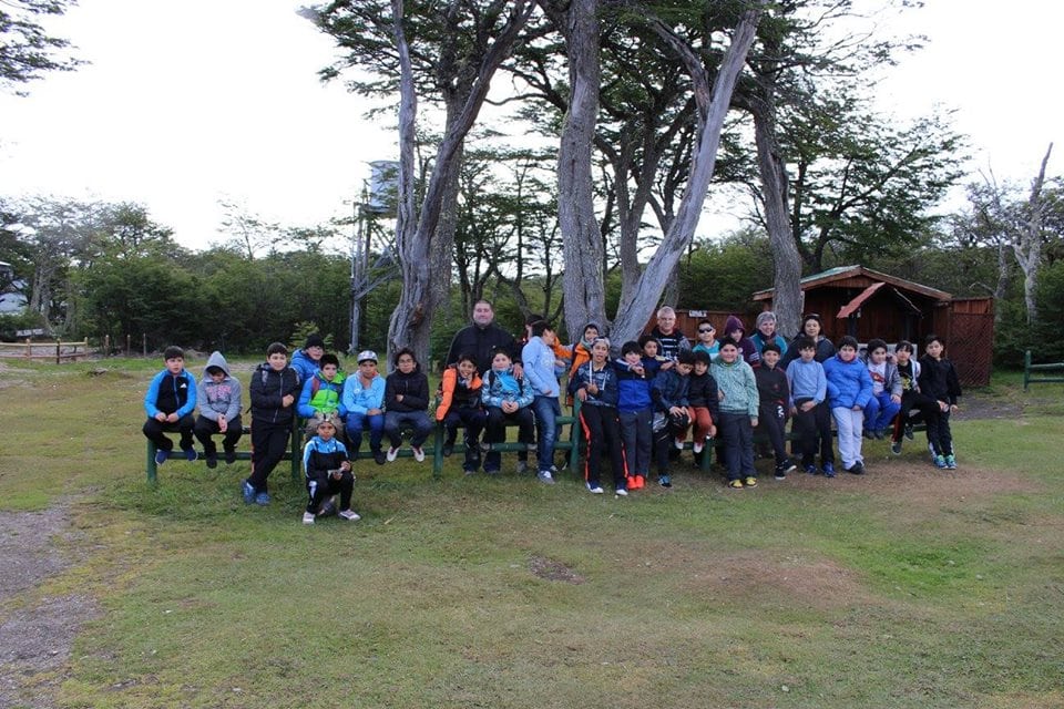 Curso ganador del álbum de la Biomimética visitó la Reserva Nacional Laguna Parrillar