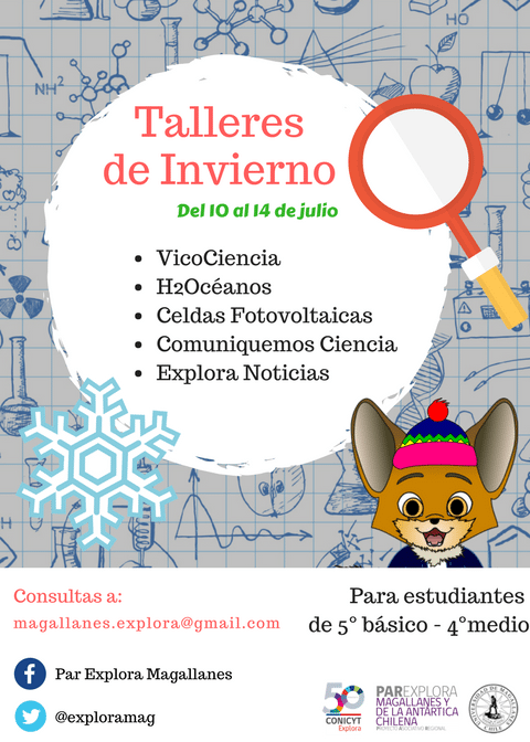 ¡Apúrate! Este miércoles vence plazo para inscribirse en los Talleres de Invierno 2017