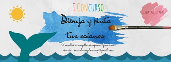 PAR Explora Magallanes invita a escolares de toda la región a participar del Concurso “Dibuja y Pinta tus océanos”