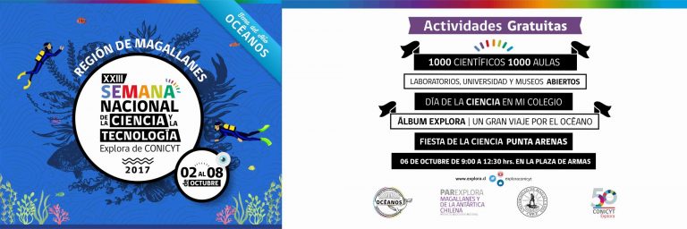 Con variadas actividades Magallanes celebra la Semana Nacional de la Ciencia y la Tecnología