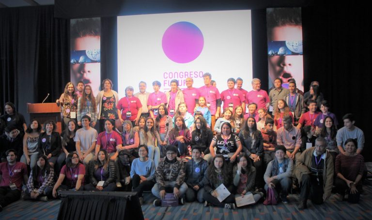 Niños y jóvenes magallánicos dialogaron con expositores internacionales en el Congreso del Futuro