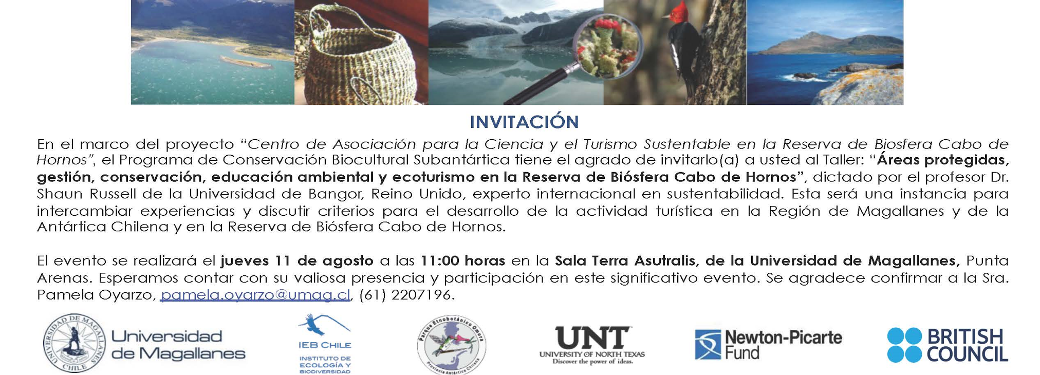 Experto de Reino Unido dictará charla de ecoturismo sustentable