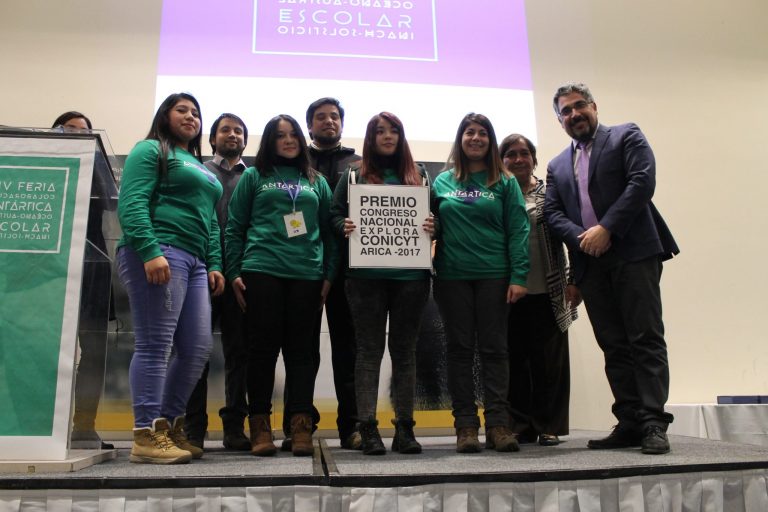 Estudiantes de las regiones del Biobío, Coquimbo, Los Lagos y Metropolitana ganaron la XIV Feria Antártica Escolar