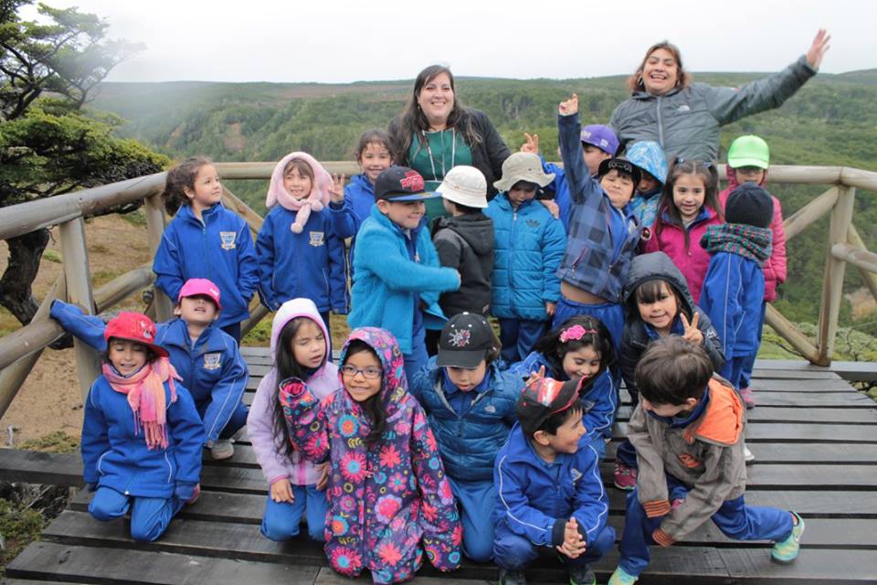 Niños de la Escuela Villa Las Nieves conocieron la Reserva Magallanes