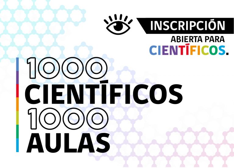 ATENCIÓN CIENTÍFICOS DE LA REGIÓN:  Se abren las inscripciones para 1000 científicos 1000 aulas 2016