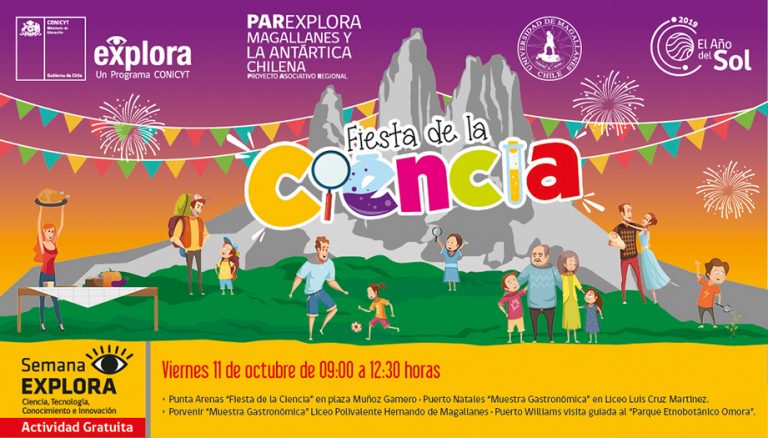 ¡Participa de la Fiesta de la Ciencia en Punta Arenas!