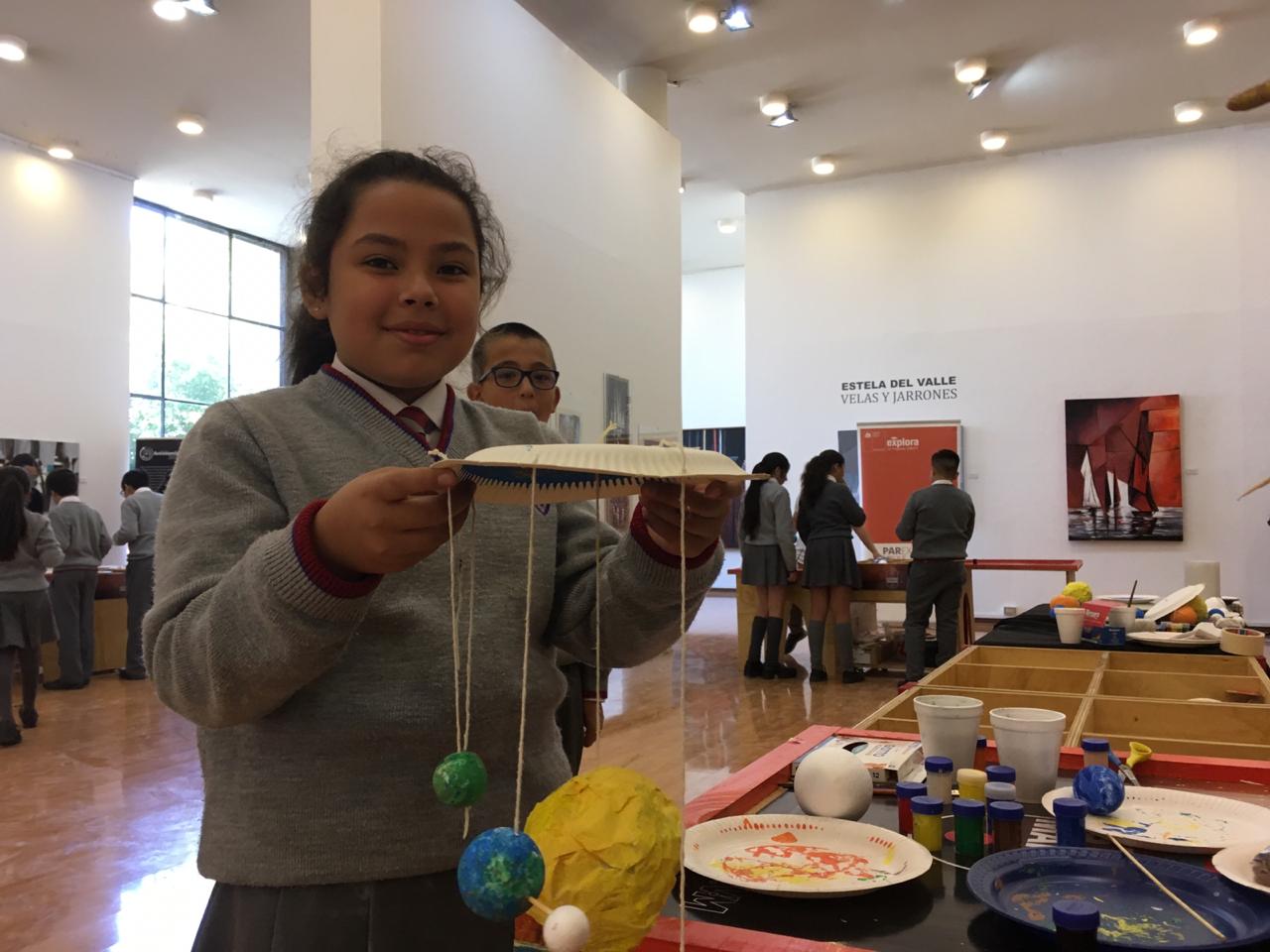 Explora Maule estrenó exposición que acerca la astronomía a los escolares