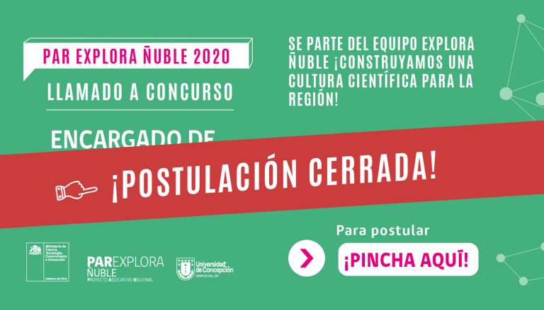PAR EXPLORA Ñuble inicia periodo de postulación para el cargo de Encargado de Vinculación Escolar