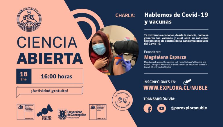 Ciencia Abierta “Hablemos de Covid-19 y vacunas”
