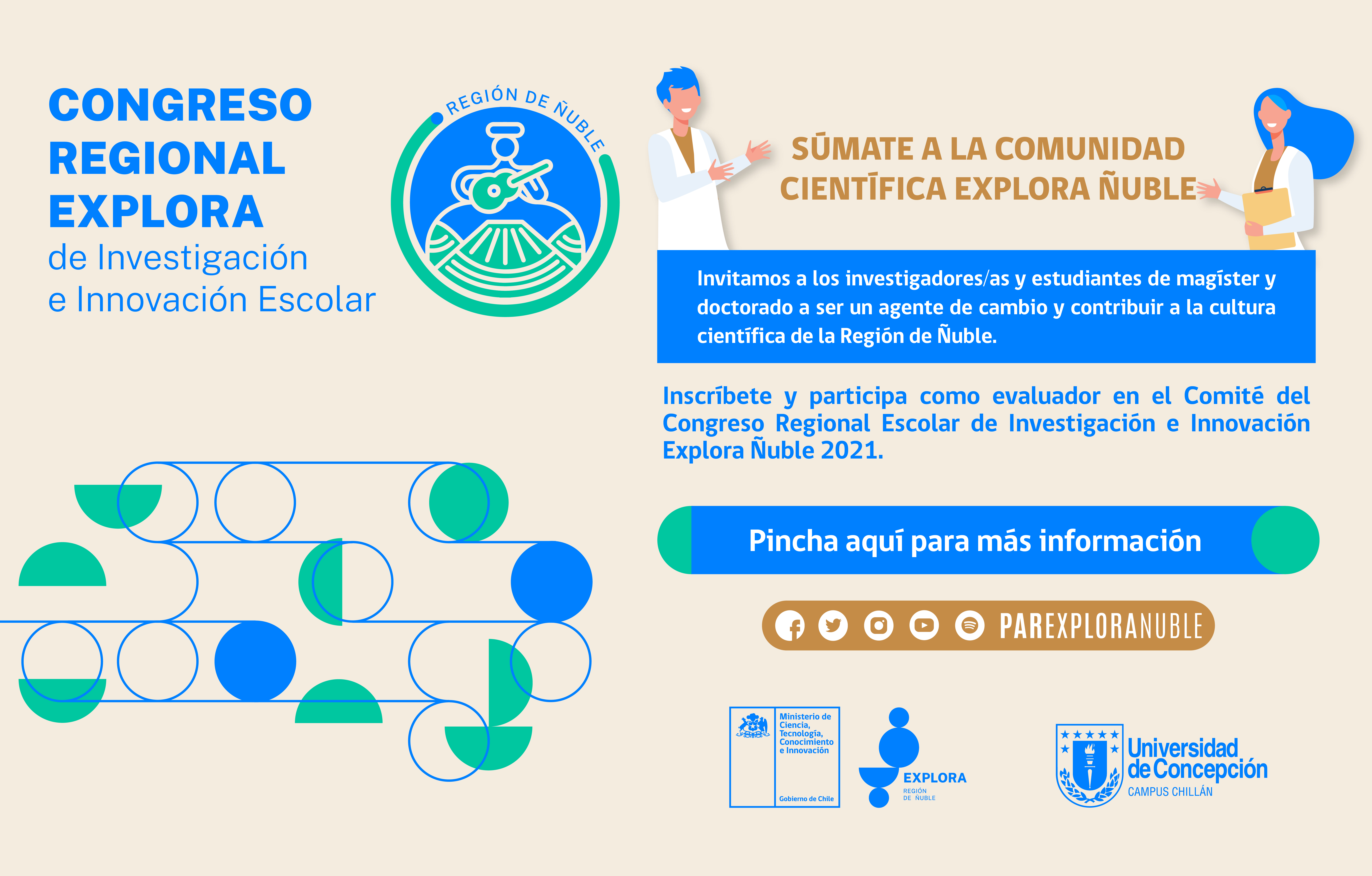 Súmate a la Comunidad Científica Explora Ñuble