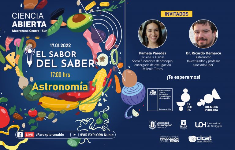 Ciencia Abierta 2022: El sabor del saber “Astronomía”