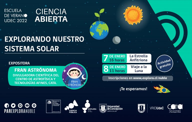 Escuela de Verano UdeC 2022: Taller “Explorando el Sistema Solar”