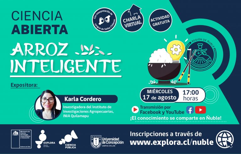 Ciencia Abierta te invita a conocer el “Arroz Inteligente”