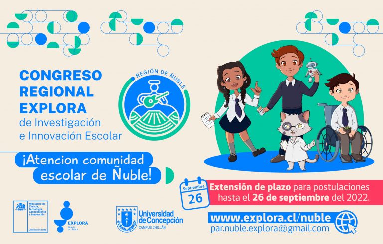 Postulaciones abiertas al Congreso Regional Explora de Investigación e Innovación Escolar 2022
