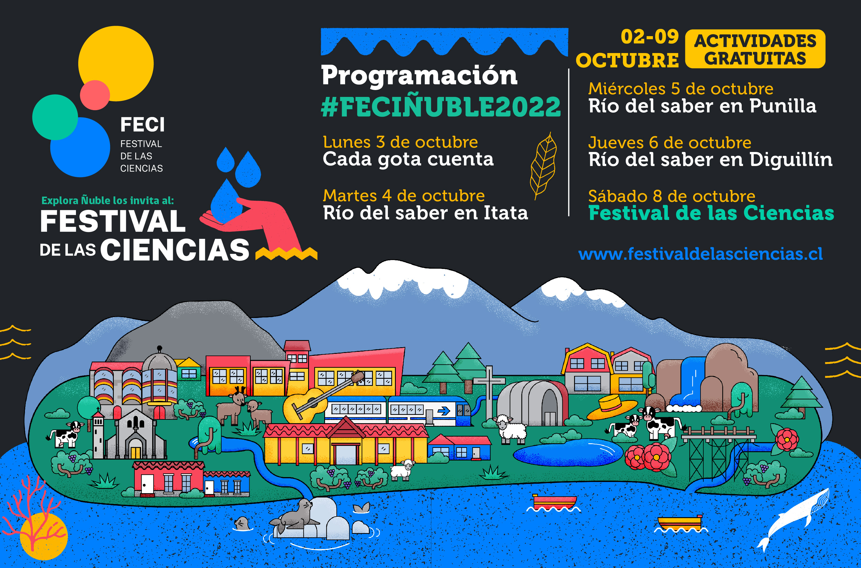 FECI 2022 invita a celebrar el conocimiento en Ñuble