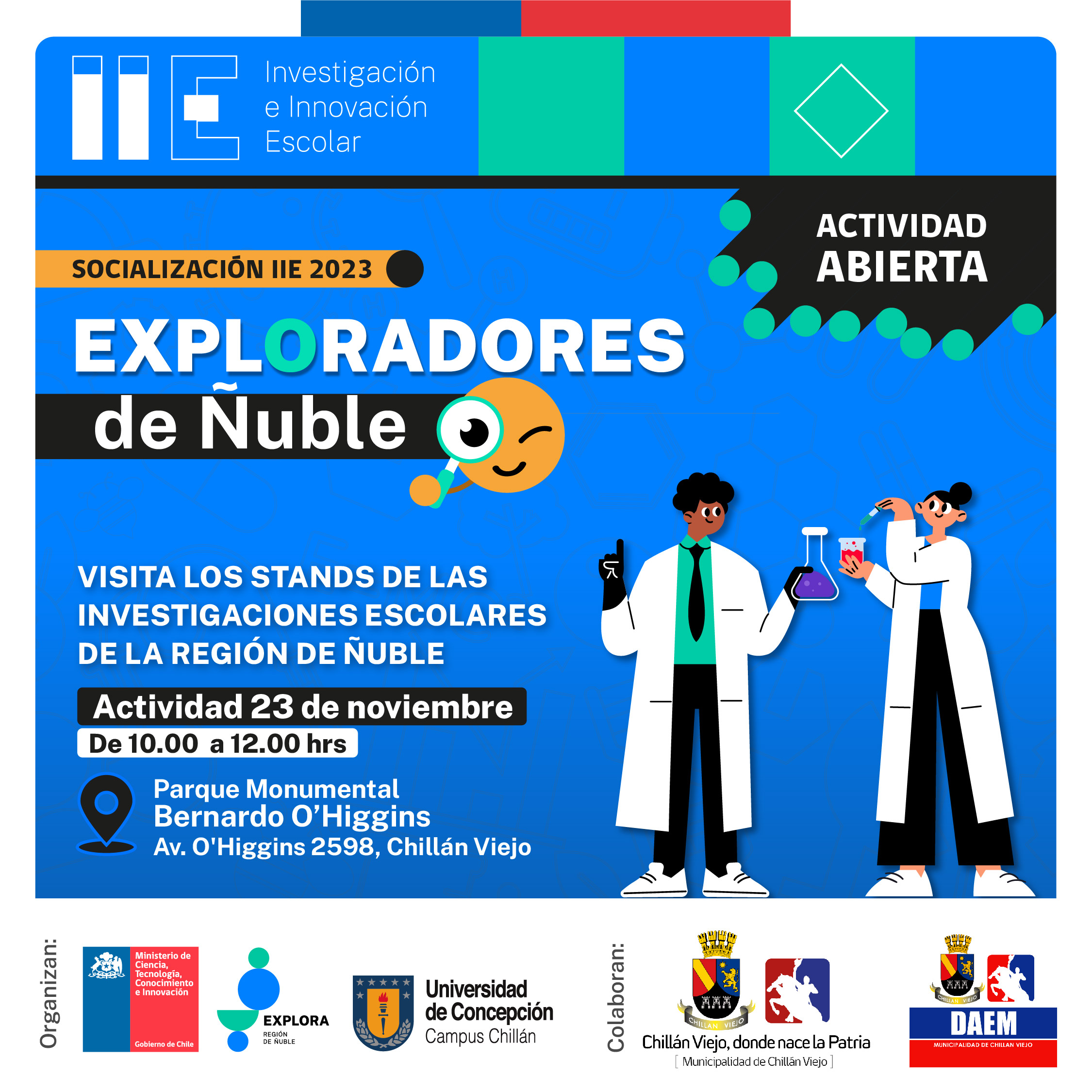 Socialización IIE 2023 – EXPLORADORES DE ÑUBLE
