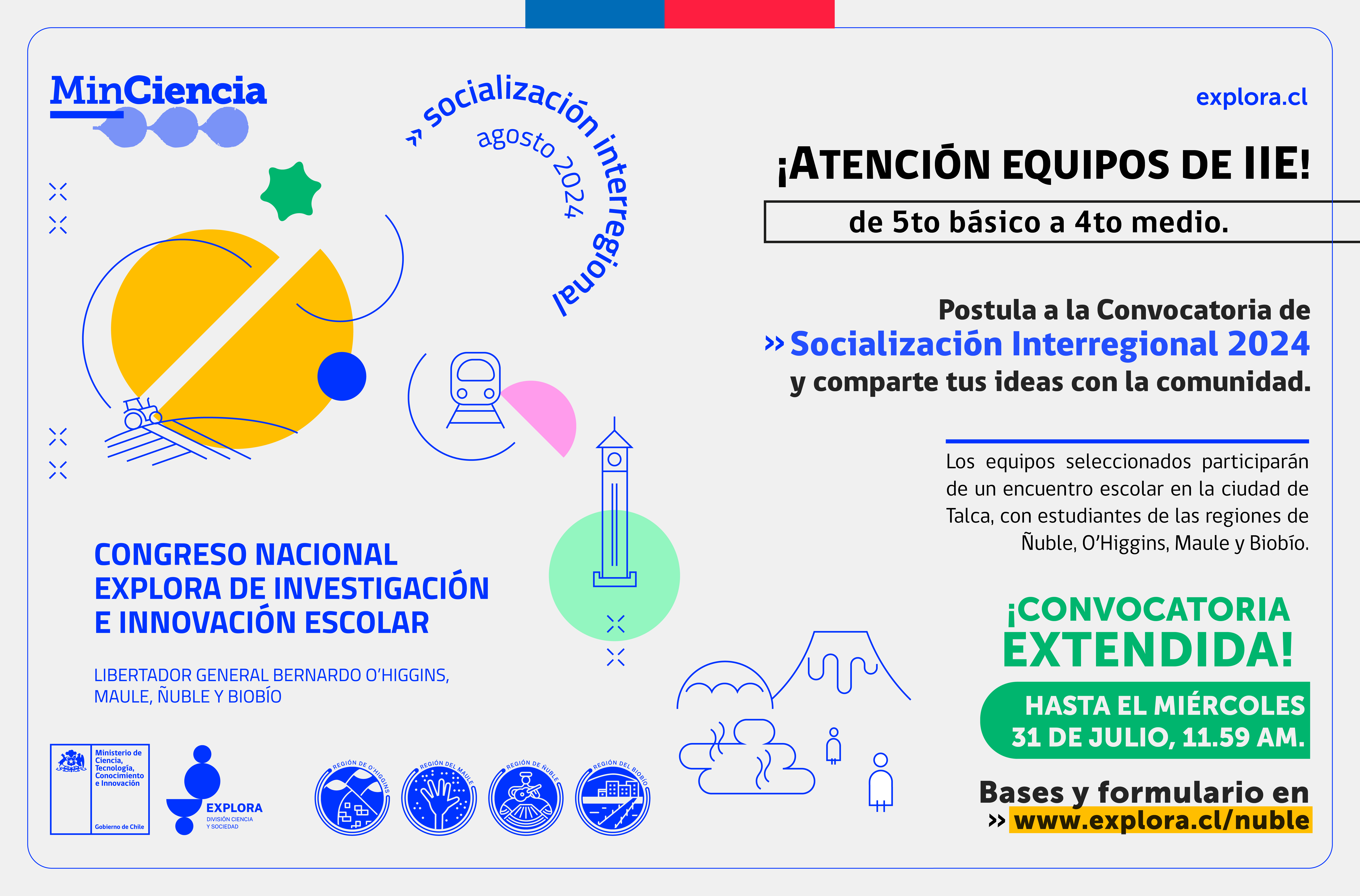 Convocatoria Abierta Socialización Interregional IIE