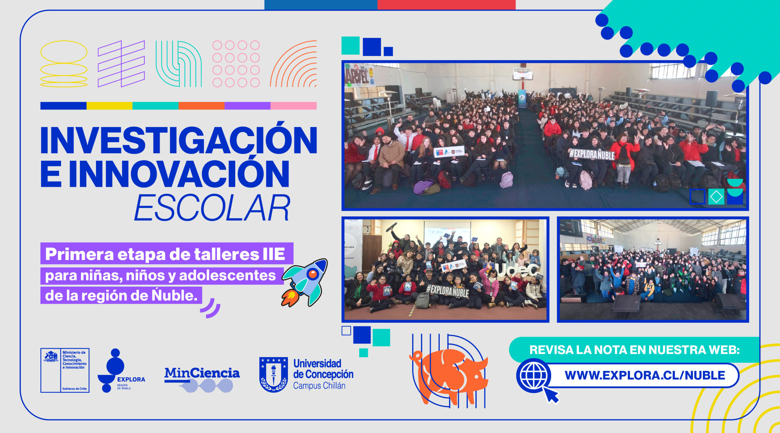 Cultura científica crece en Ñuble de la mano de sus comunidades escolares