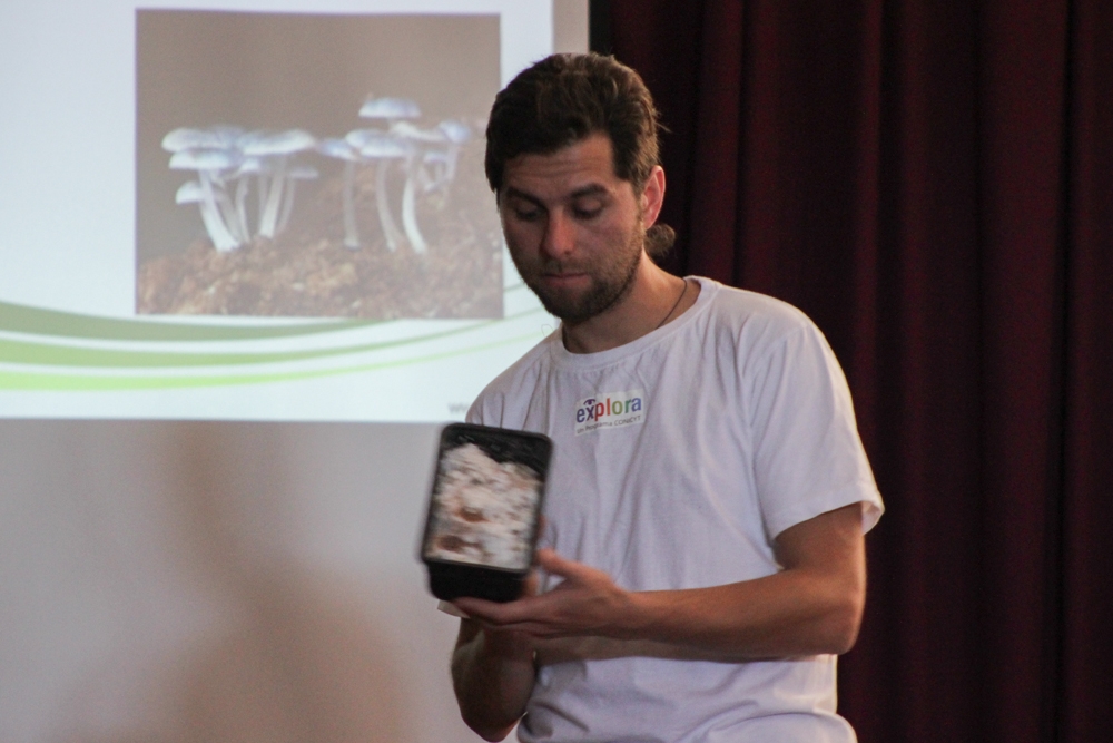 Fungiciclo estuvo presente en Encuentro Cultural