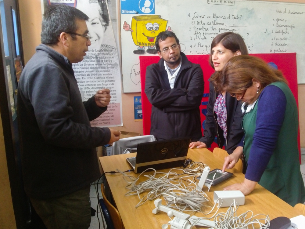 PAR EXPLORA O’Higgins capacita a docentes en uso de estación meteorológica