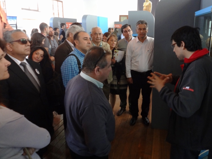 Visita exposición itinerante Gonfoterios en San Vicente TT!