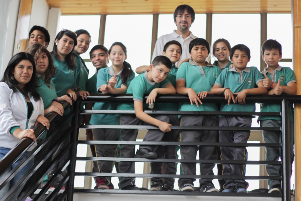 Colegio Aurora de Chile visitó INIA Rayentue