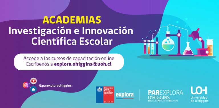 Forma una Academia Científica Escolar con el PAR Explora O’Higgins