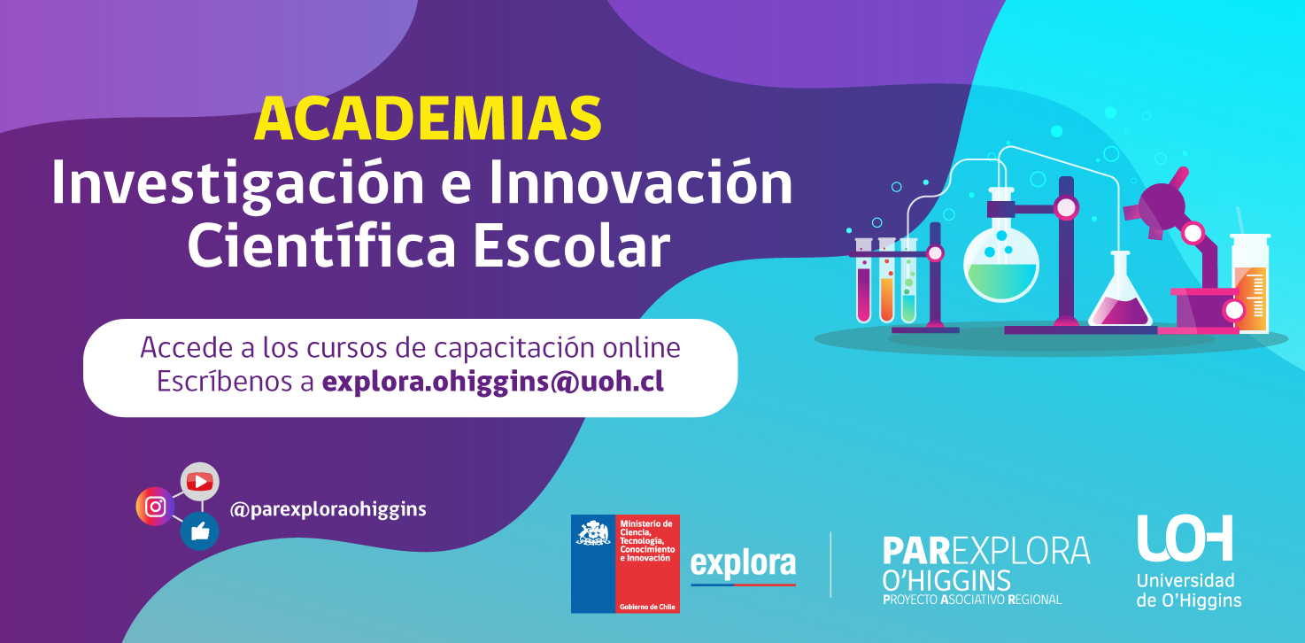 Forma una Academia Científica Escolar con el PAR Explora O’Higgins