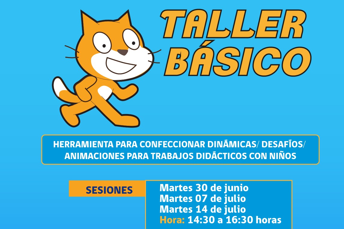 Taller Scratch para educación parvularia