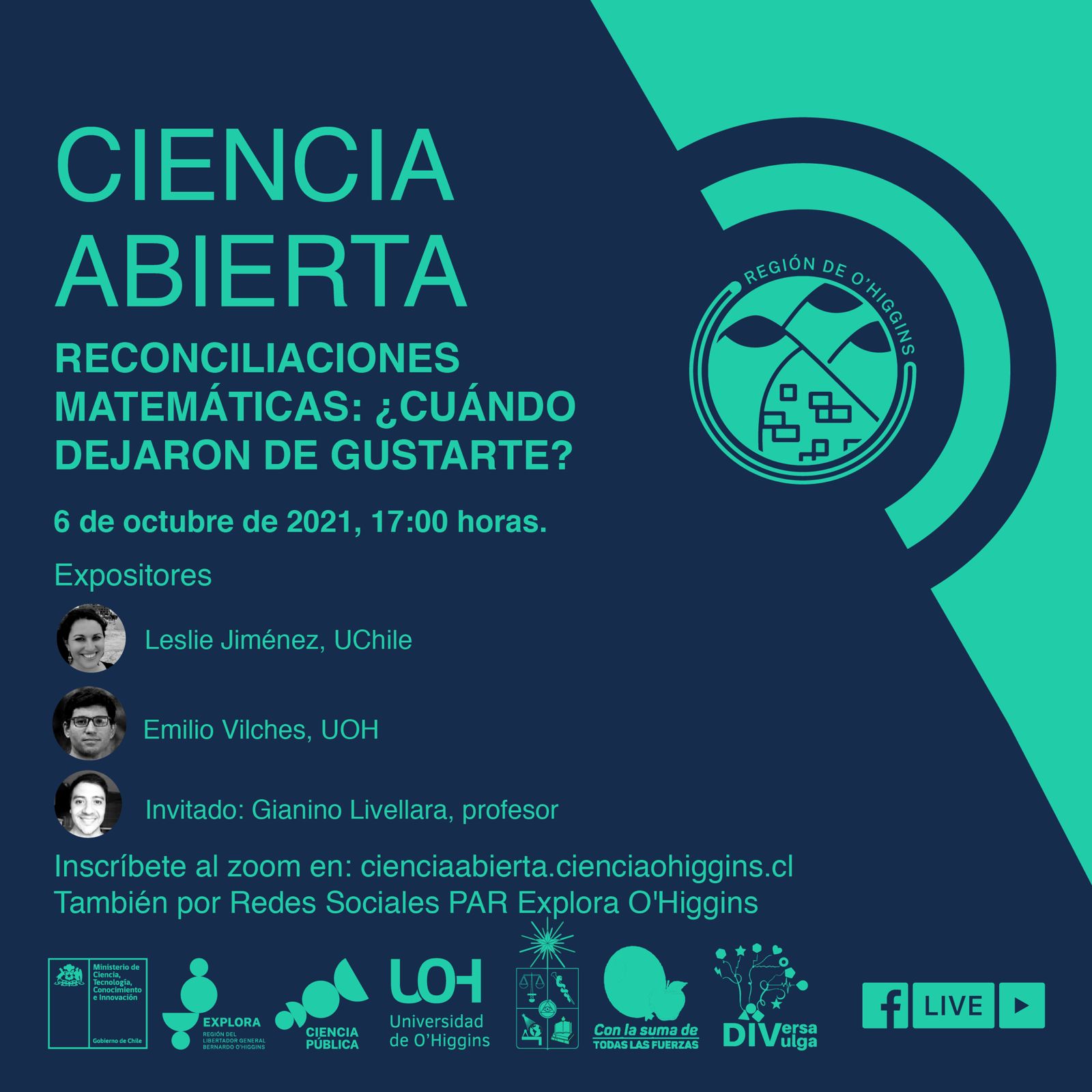 Ciencia Abierta abordará el mundo de las matemáticas