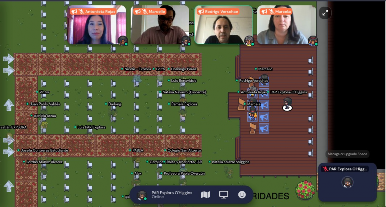 Estudiantes del XIV Congreso Explora participaron a través de una “ciudad virtual”