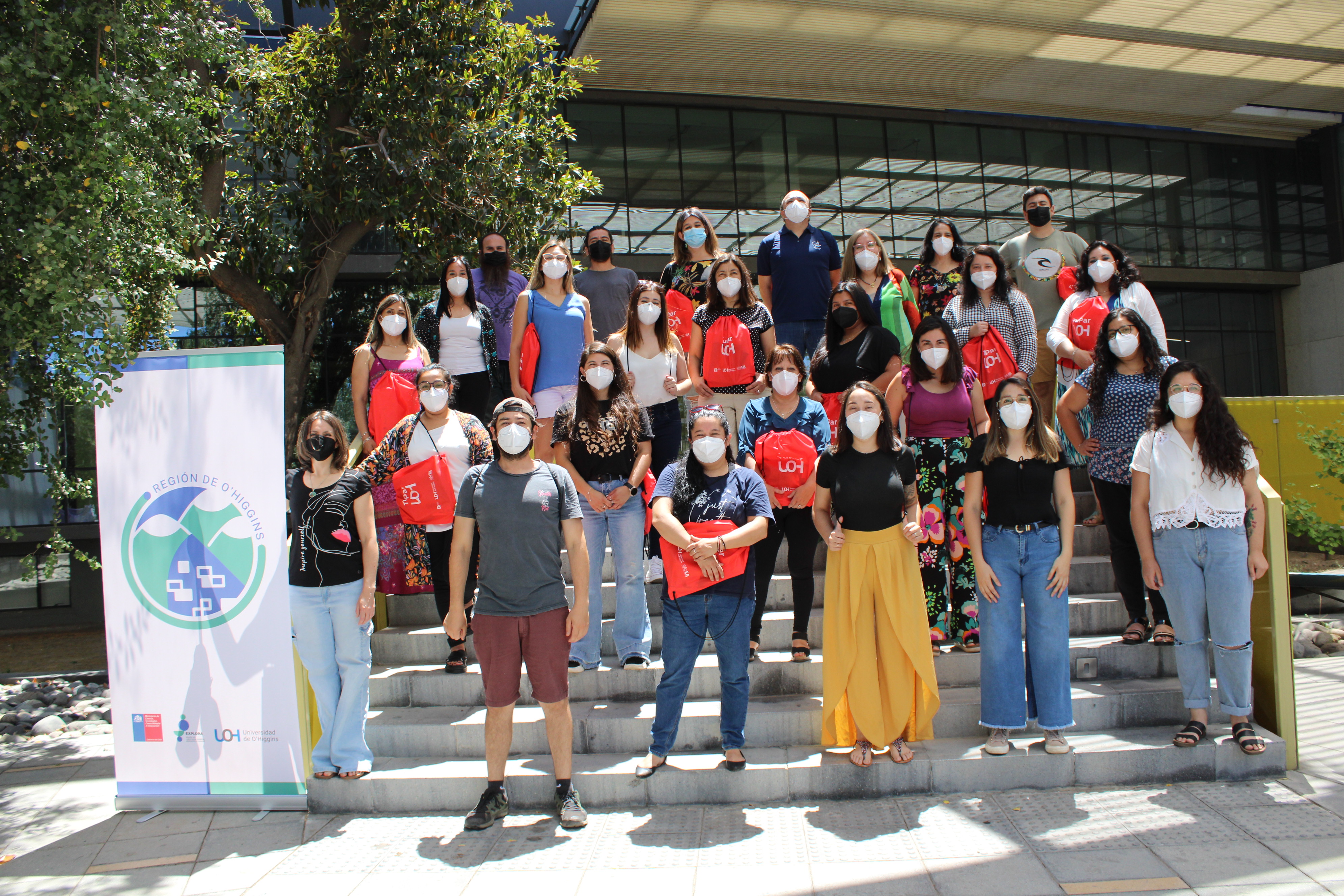 Docentes de la región cerraron una semana de aprendizajes en Campamento Explora Va!