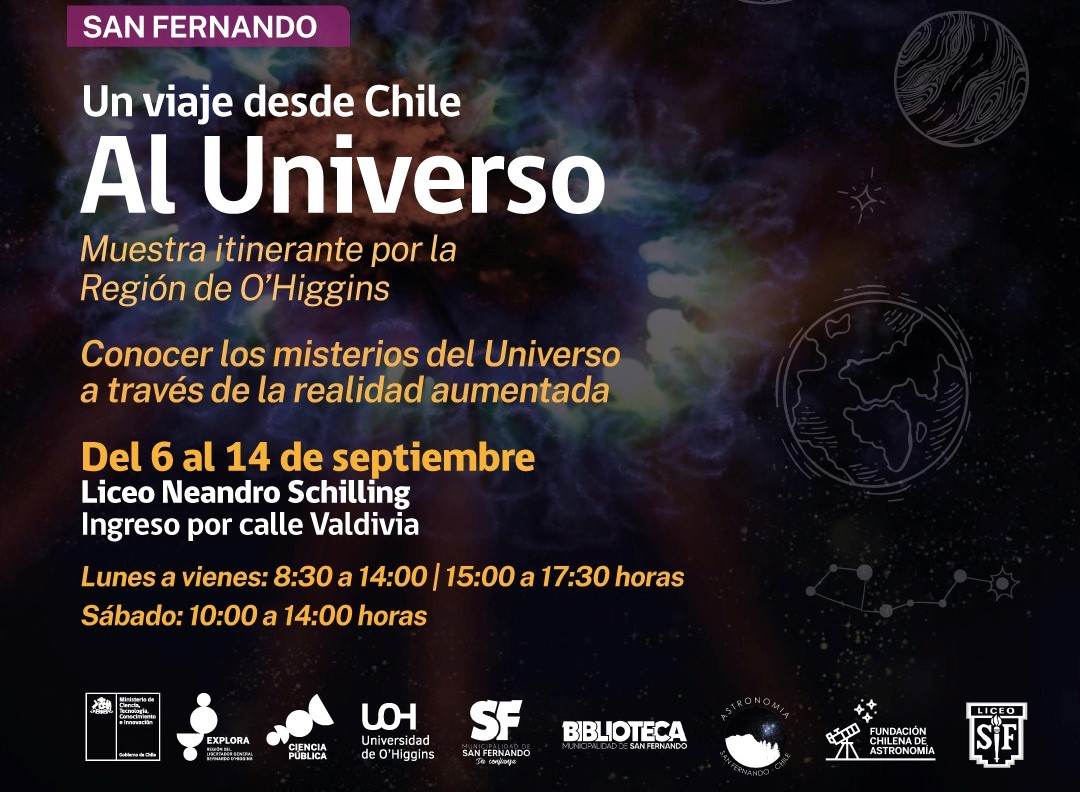 Muestra astronómica itinerante llega a San Fernando