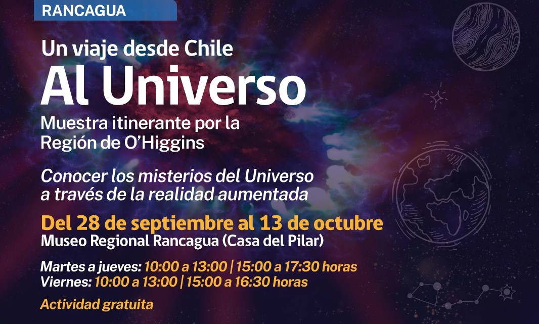 Rancagua será nueva estación de la muestra de astronomía