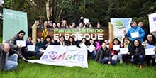 Profesores de Los Ríos descubren el método de indagación en el Parque Urbano el Bosque