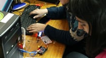 En taller tecnológico de Explora docentes crearon estaciones de monitoreo ambiental