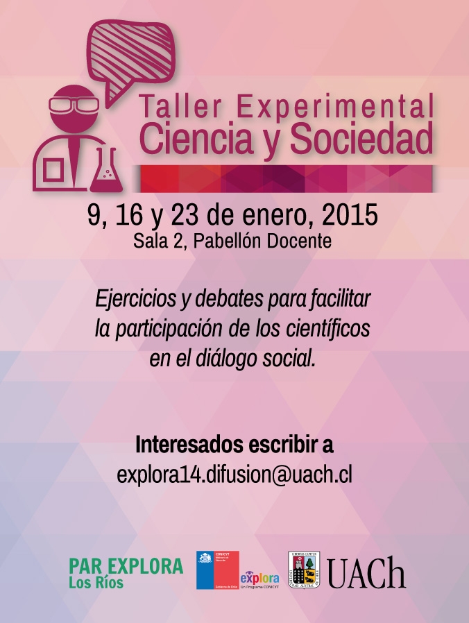 Invitan a Taller de Comunicación de la Ciencia para Científicos