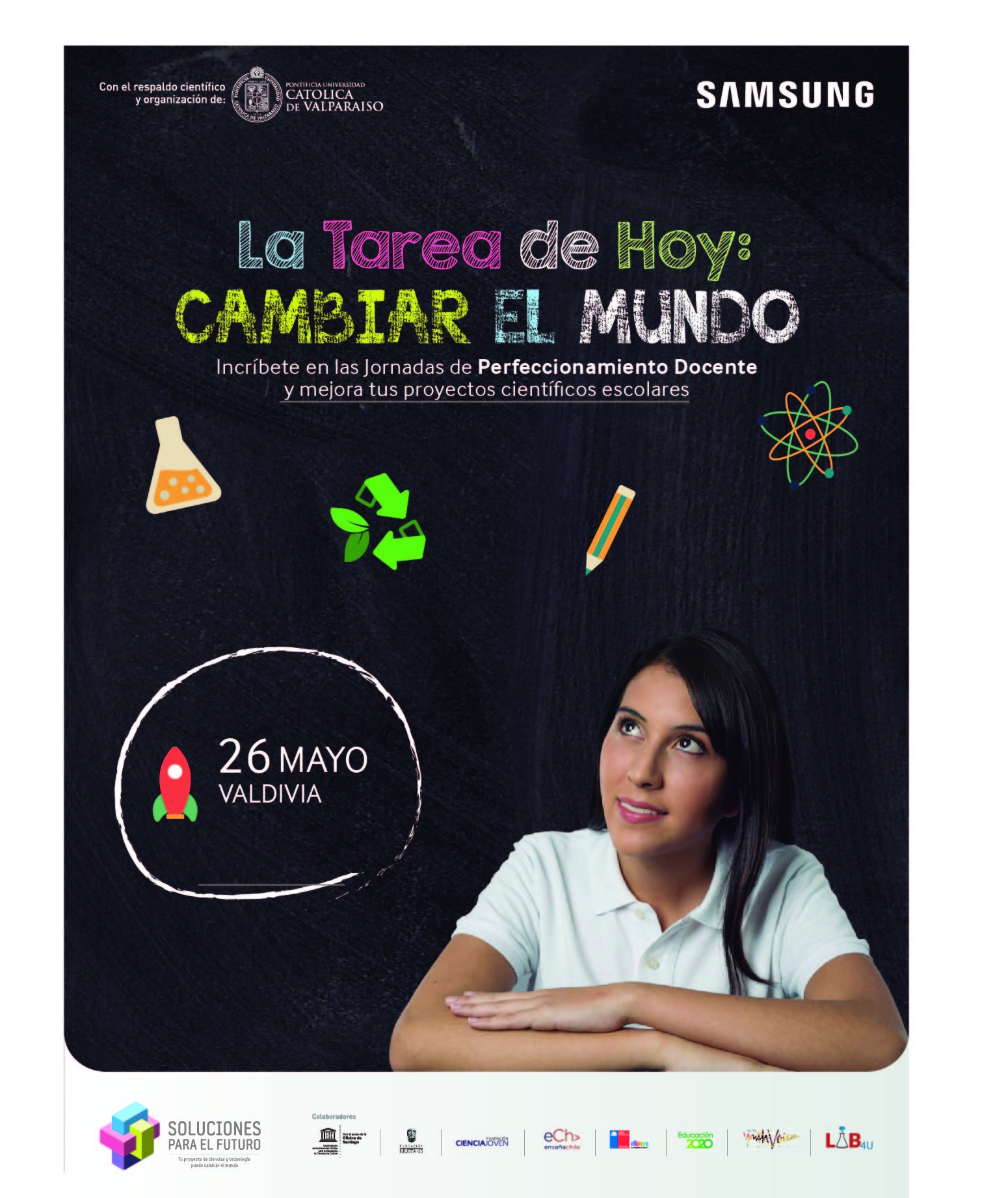Convocan a taller de perfeccionamiento gratuito para profesores de ciencias en Valdivia