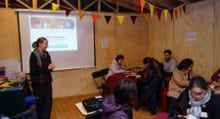 Docentes se reencontraron con el bosque en taller de ciencias naturales
