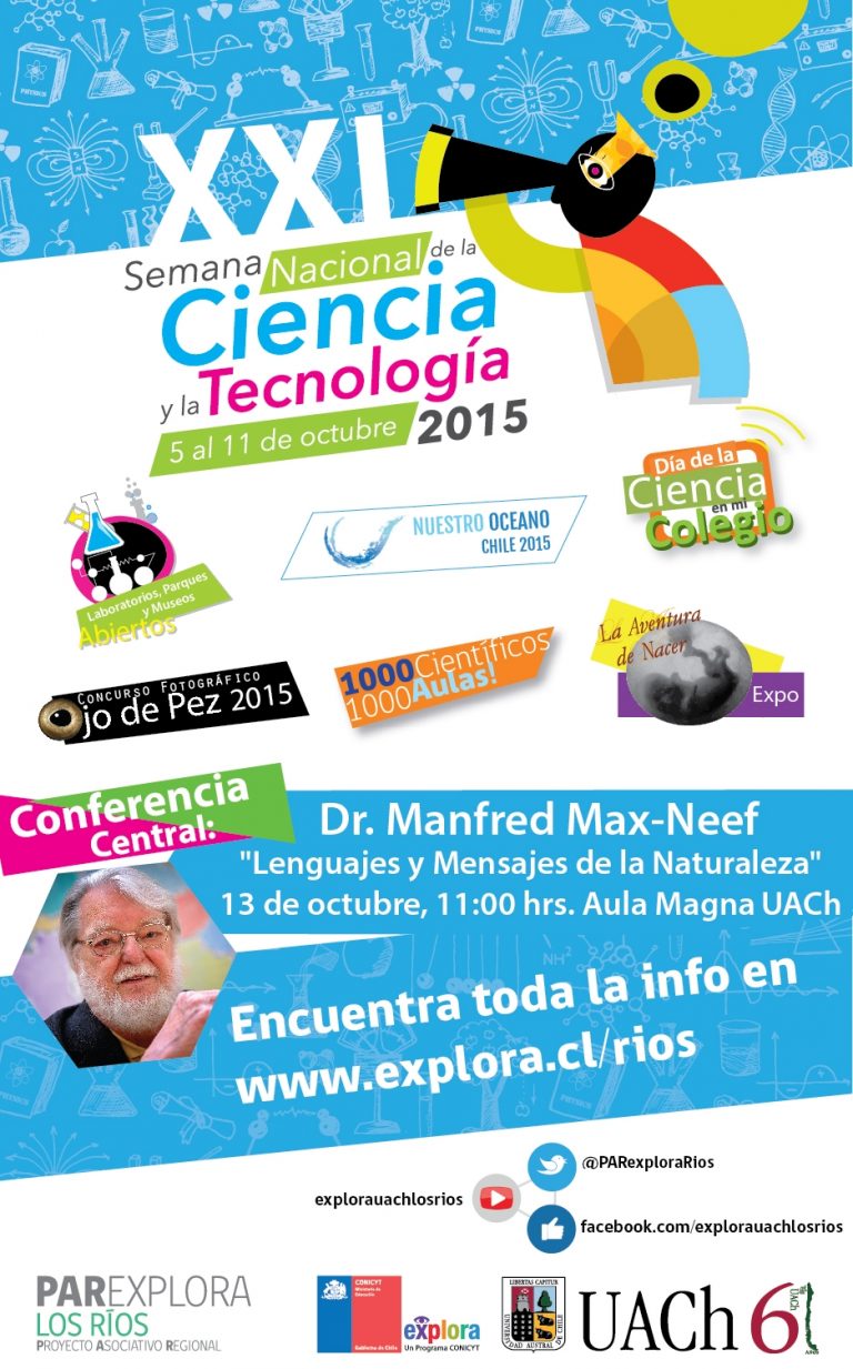 Únete a la celebración de la Semana de la Ciencia 2015 en Los Ríos