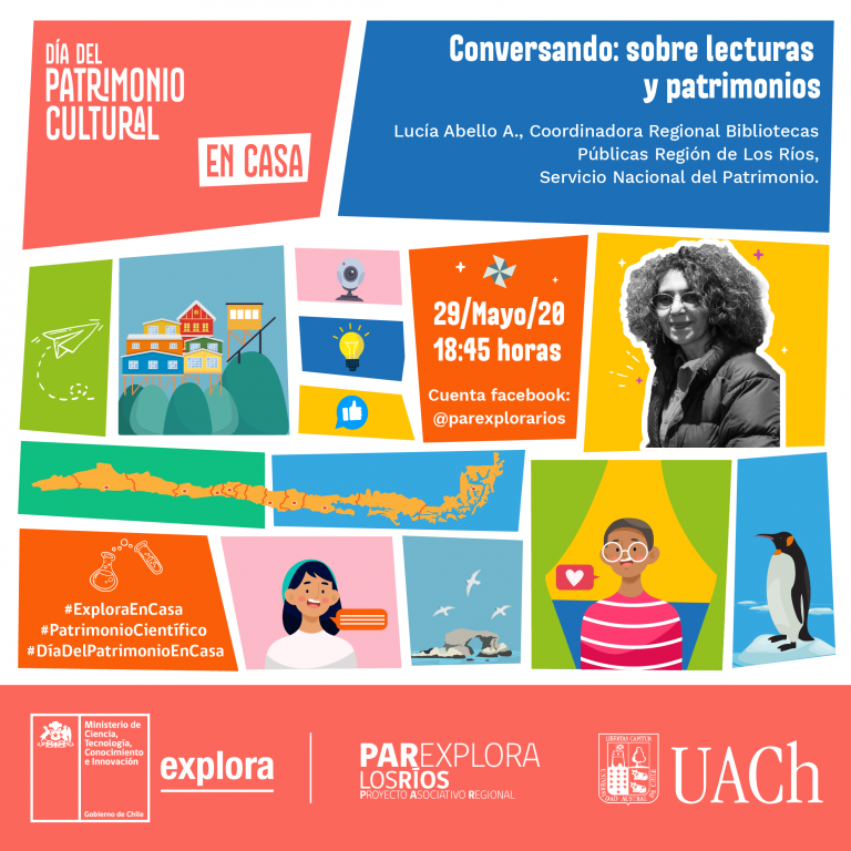 PAR Explora Los Ríos se sumó a la conversación en el Día del Patrimonio en Casa