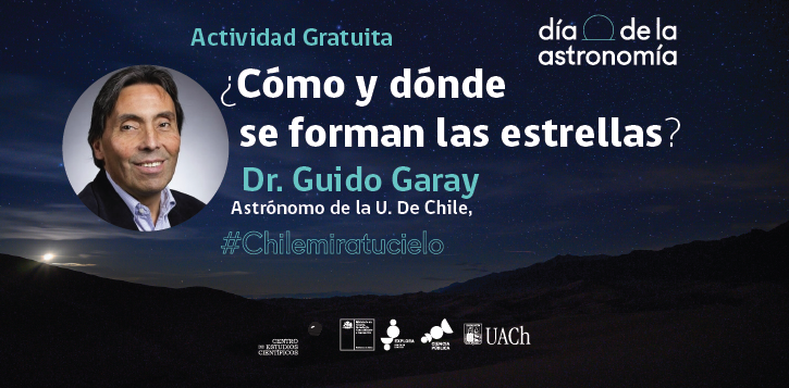 Las estrellas serán las estrellas del Día de la Astronomía en Los Ríos