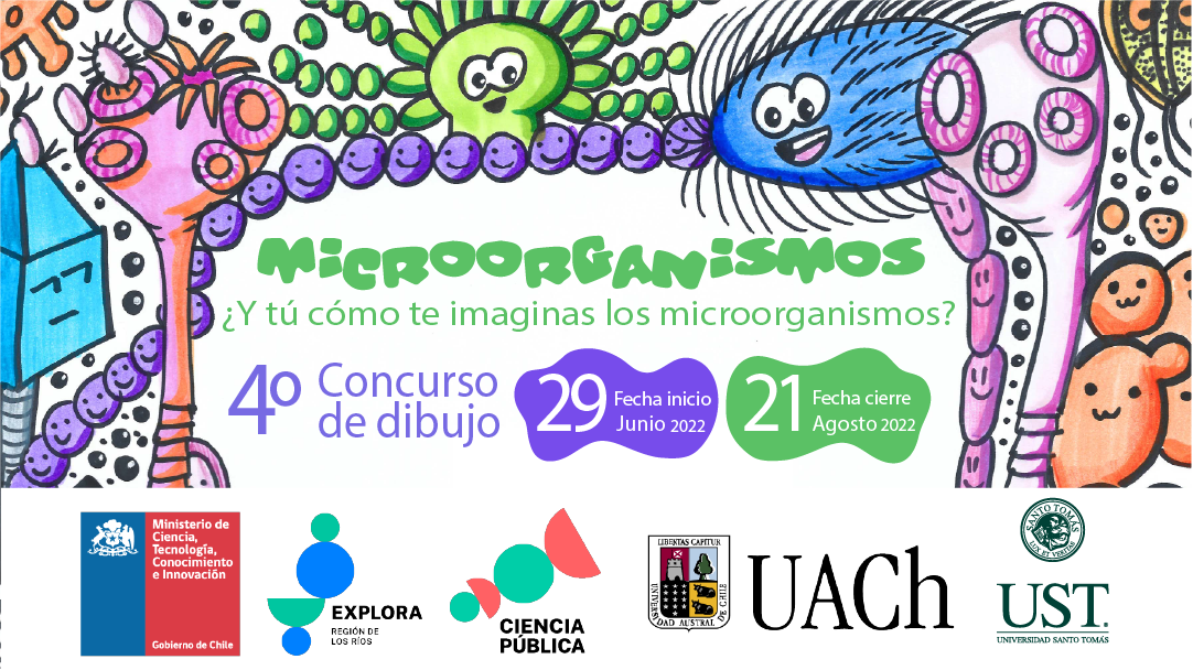 Concurso de dibujo invita a niñas y niños a imaginar el mundo microscópico