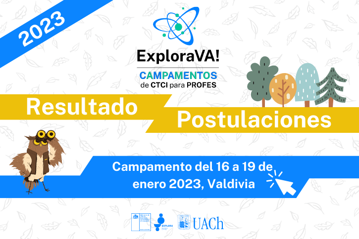Resultado de postulaciones Campamento ExploraVA!